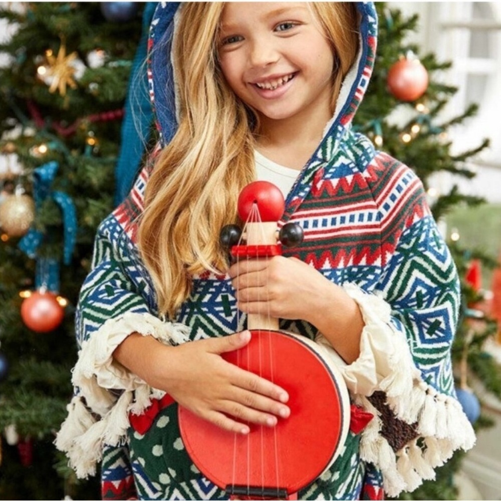 Matilda Jane Fleece Lined Holiday Poncho